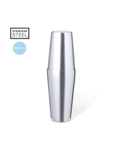 Shaker en acier inox personnalisable avec gravure laser