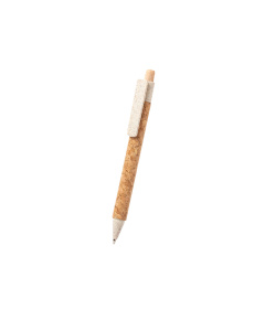 Stylo en liège et paille de blé