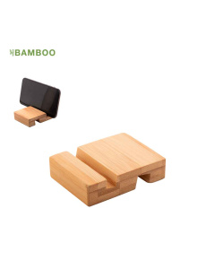Support en bambou pour appareils technologiques