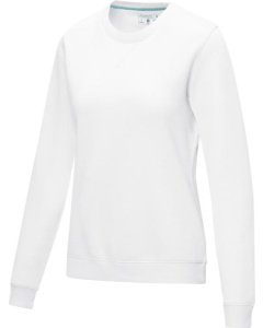 Sweat à col rond bio GOTS recyclé femme