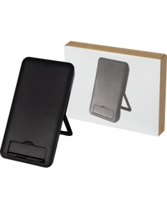 Chargeur sans fil en plastique recyclé de 10 W avec support téléphone