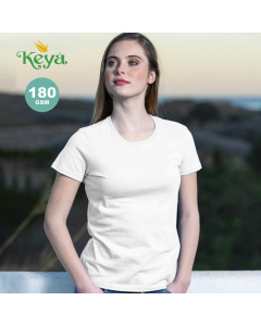 T-shirt femme col rond personnalisé 180gr