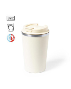 Tasse résistante à double paroi publicitaire