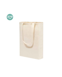 Tote bag en toile 270g et longues anses