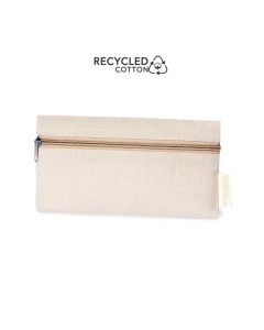 Trousse en coton recyclé personnalisable