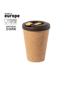 Verre thermique 350 ml en liège personnalisable