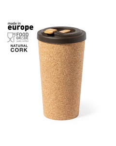 Gobelet thermique 500 ml en liège personnalisable